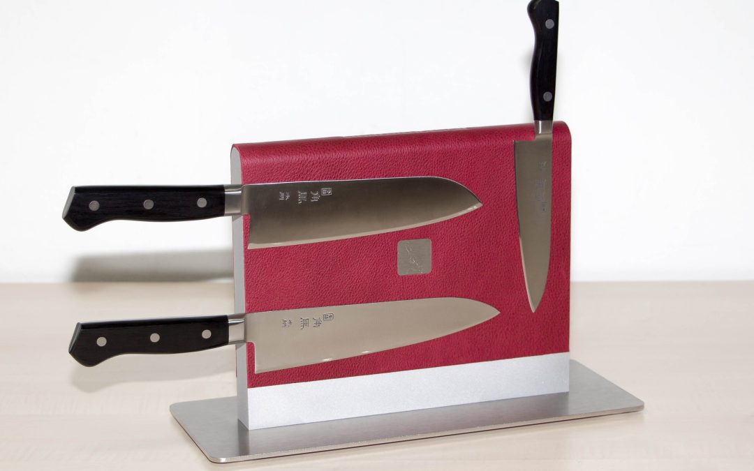 Opbevaring nemt dine køkkenknive i en knivblok